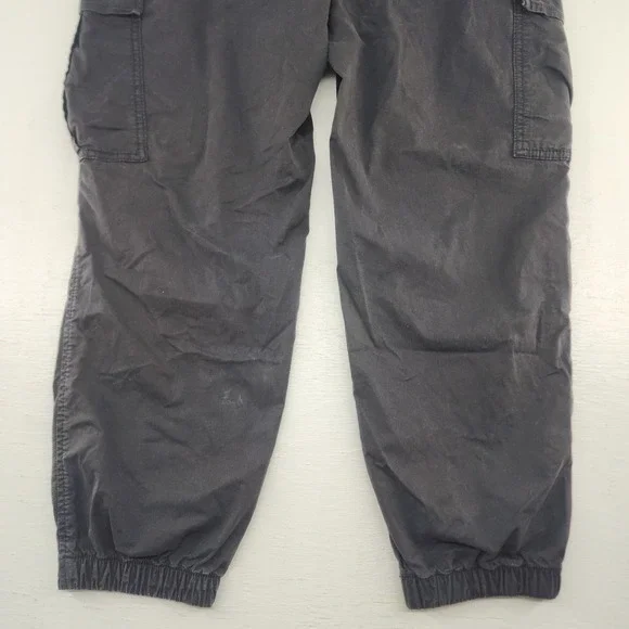 American Eagle 10 Short | Black Cargo Jogger Pants Stretch Utility Women - Picture 5 of 8